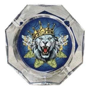 crystal ashtray lion king ? cannabis king
