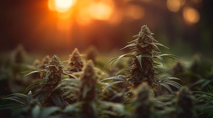 cultivation cannabis natural environment created with help generative ai technology 185193 161950