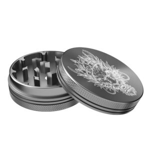 Grinder Dragon King Anthracite 54mm