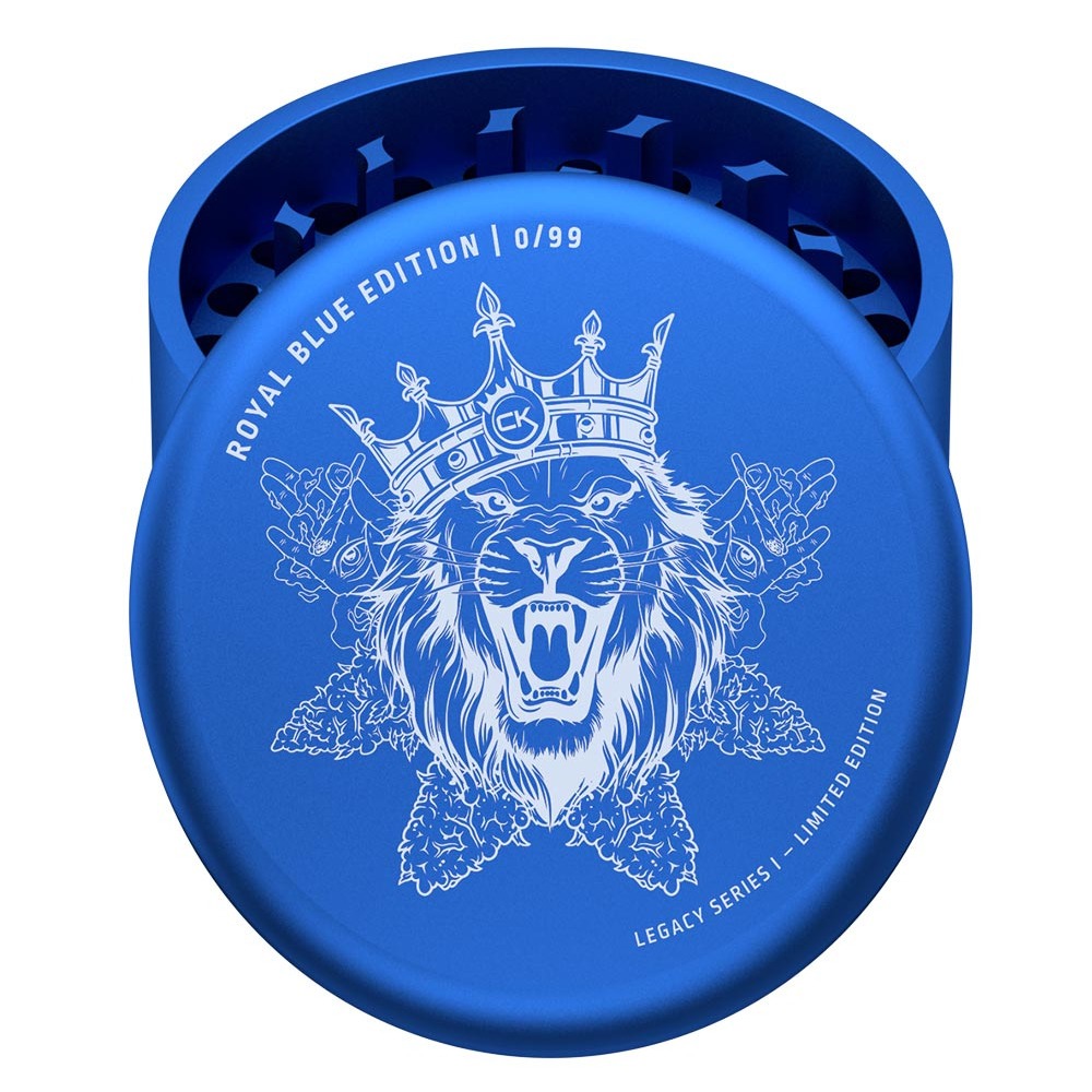 Premium Magnetic Grinder Lion King Blue 62mm