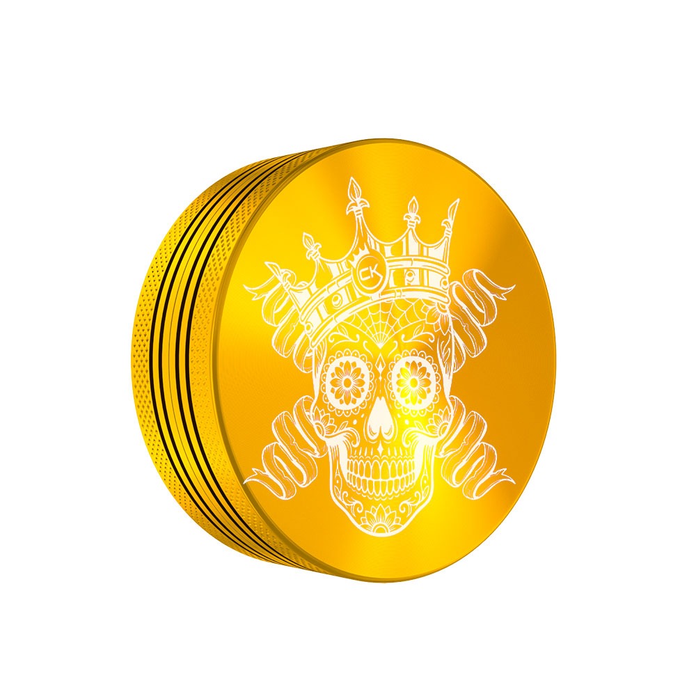 Grinder Royal Skull Gold 54mm