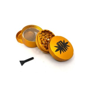 Wild Wild Weed Grinder Gold 62mm