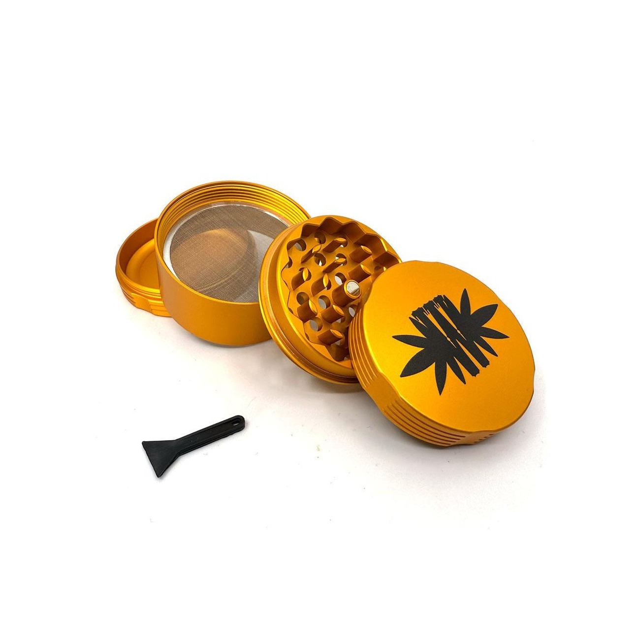 Wild Wild Weed Grinder Gold 62mm